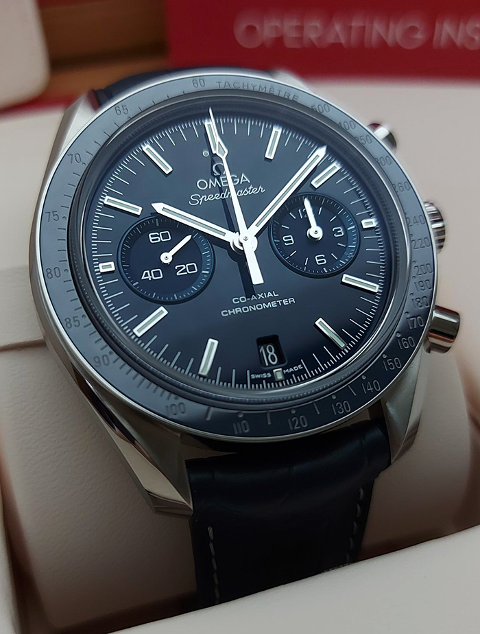 Omega Speedmaster Titanium Two Counters Co-Axial Wristwatch Ref. 311.93.44.51.03.001